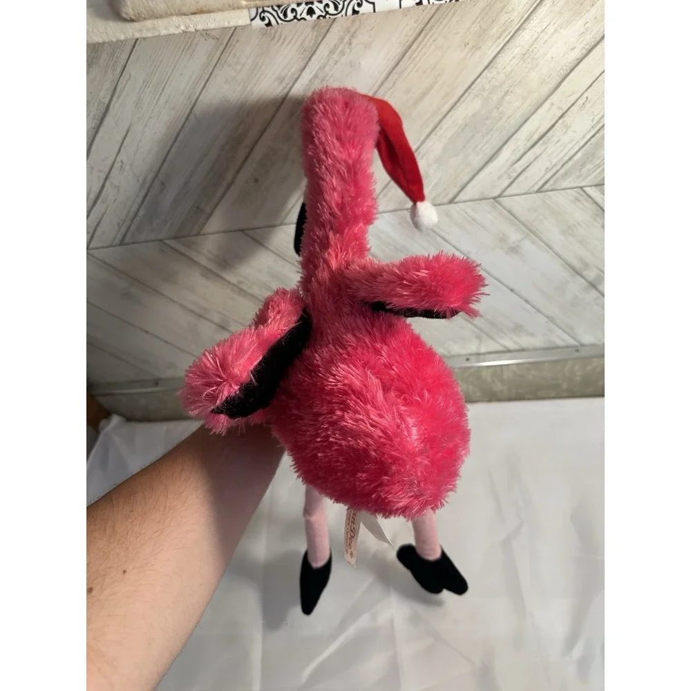 Rare DanDee Holiday Christmas Dancing Macarena Song Animated Pink Flamingo WORKS
